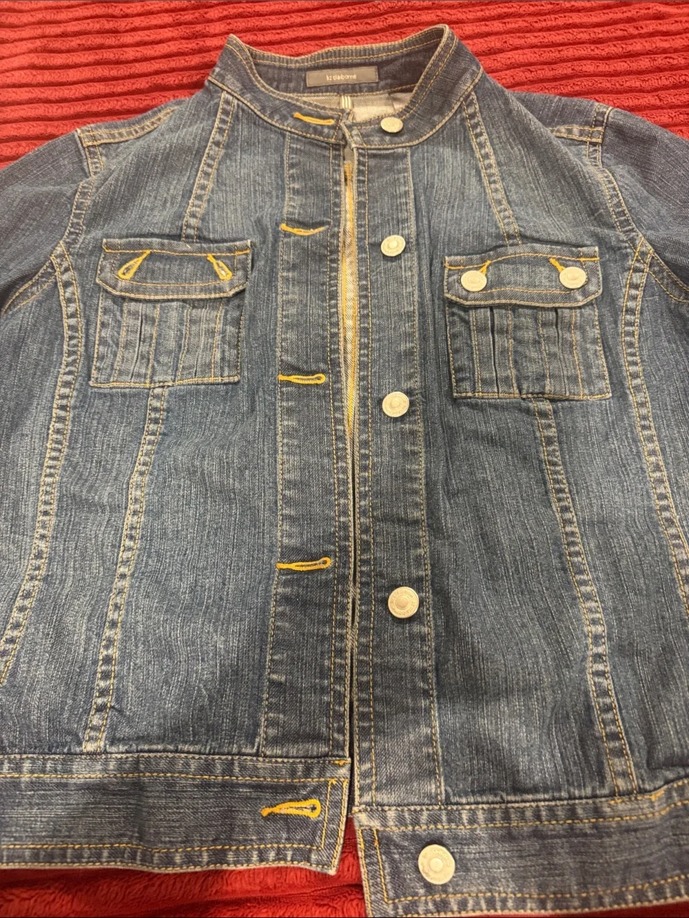 Liz Claiborne Classic Blue Denim Jacket
